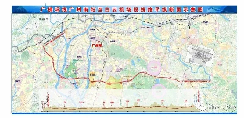 广佛东环线路示意图【佛莞,广佛南环】两条线路确保年内开通2月21日