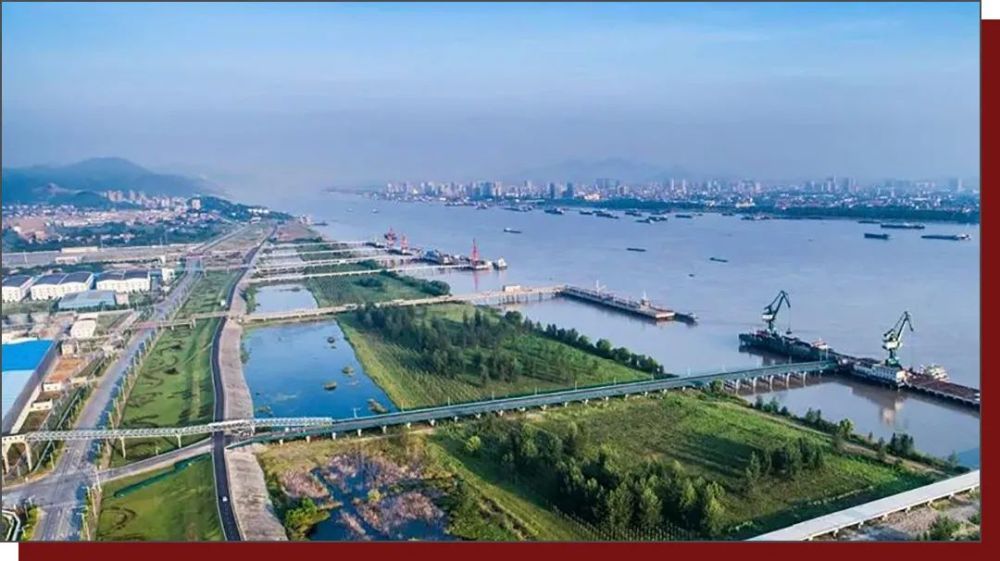 3亿元的九江港瑞昌港区梁公堤作业区理文公用码头正式开工建设.