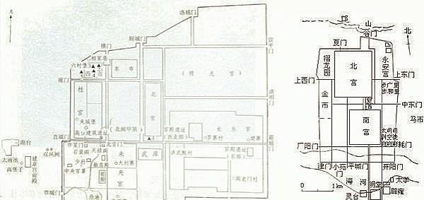 洛阳与长安的政治地位相仿,比如西周建都长安,东周迁都洛阳;西汉建都