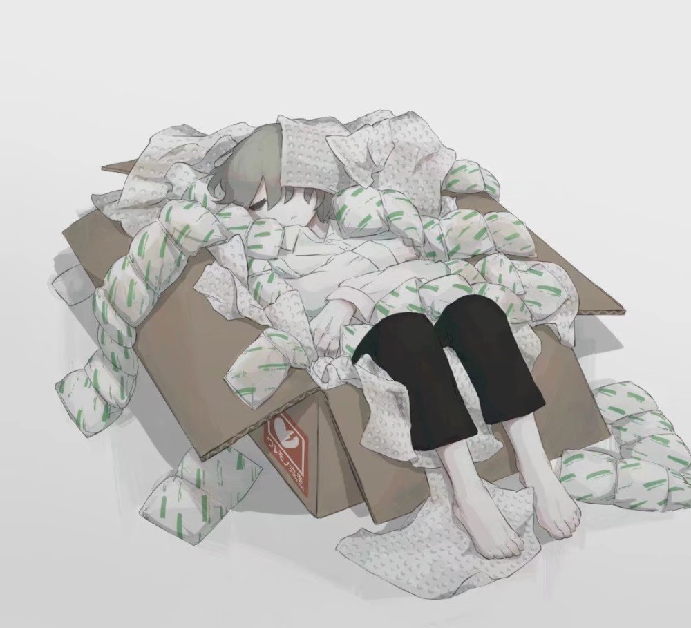 治愈与致郁插画师a6作品投喂
