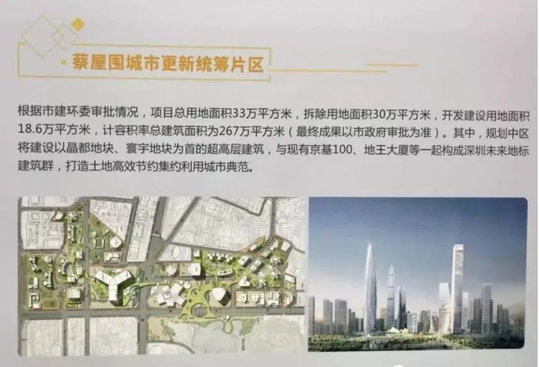深圳10区86个旧改项目规划图曝光