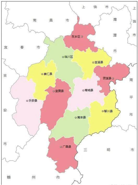 6亿元,东乡区(213.86亿元,南城县(175.13亿元,南丰县(161.