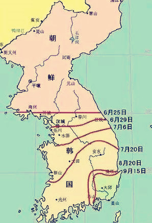 1950年10月,中国人民志愿军应朝鲜请求赴朝,与朝鲜人民军并肩作战