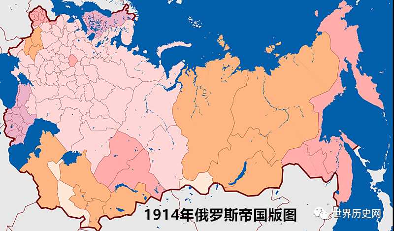 从1547年沙皇俄国形成到1917年二月革命推翻俄罗斯帝国,沙俄在欧洲