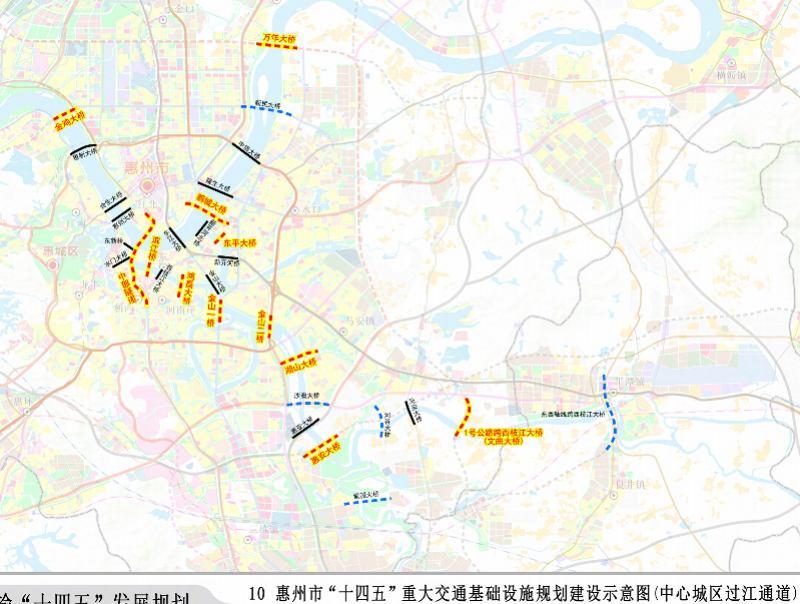 2022惠州要修那些路一张图让你看明白