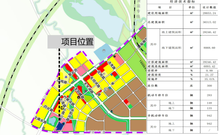 小孤山路与规划淠史杭大道交口将建肥西县中医院花岗分院