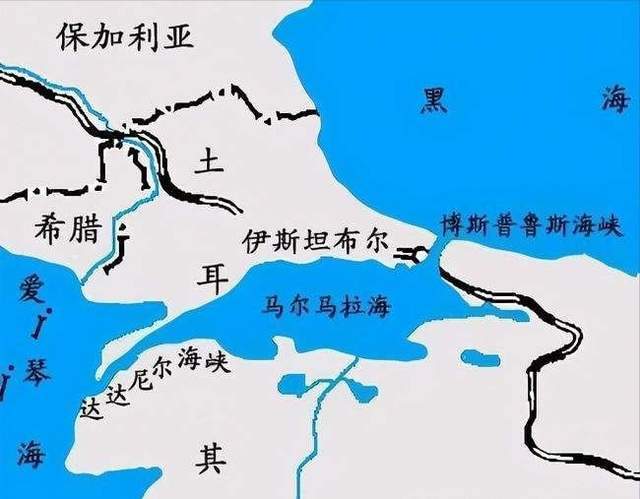 土耳其关闭了海峡俄海军在地中海的巡洋舰就无法进入黑海驰援