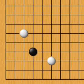 黑棋比白棋强(厚,则选择扳的下法,围棋中有句谚语叫做"二子头必扳"