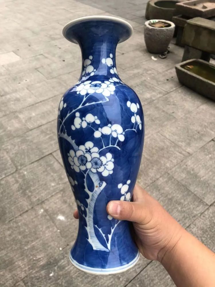 瓷器鉴定青花冰梅瓶