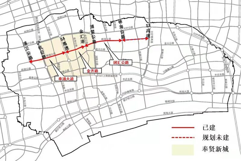 全长238公里上海三条新城主干道为何一齐改了名