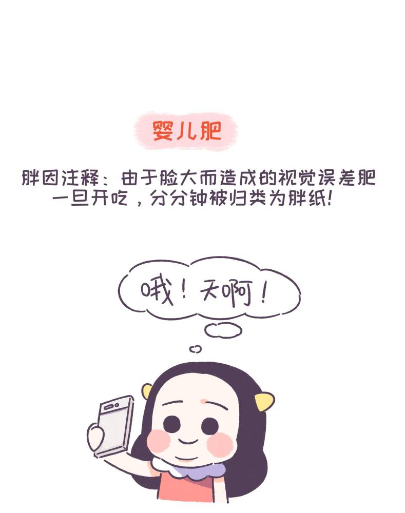 漫画女生是怎样一步一步变胖的