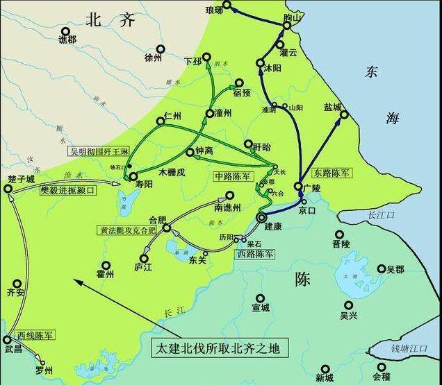 北周灭亡北齐的时候割据南方的陈朝为什么会袖手旁观