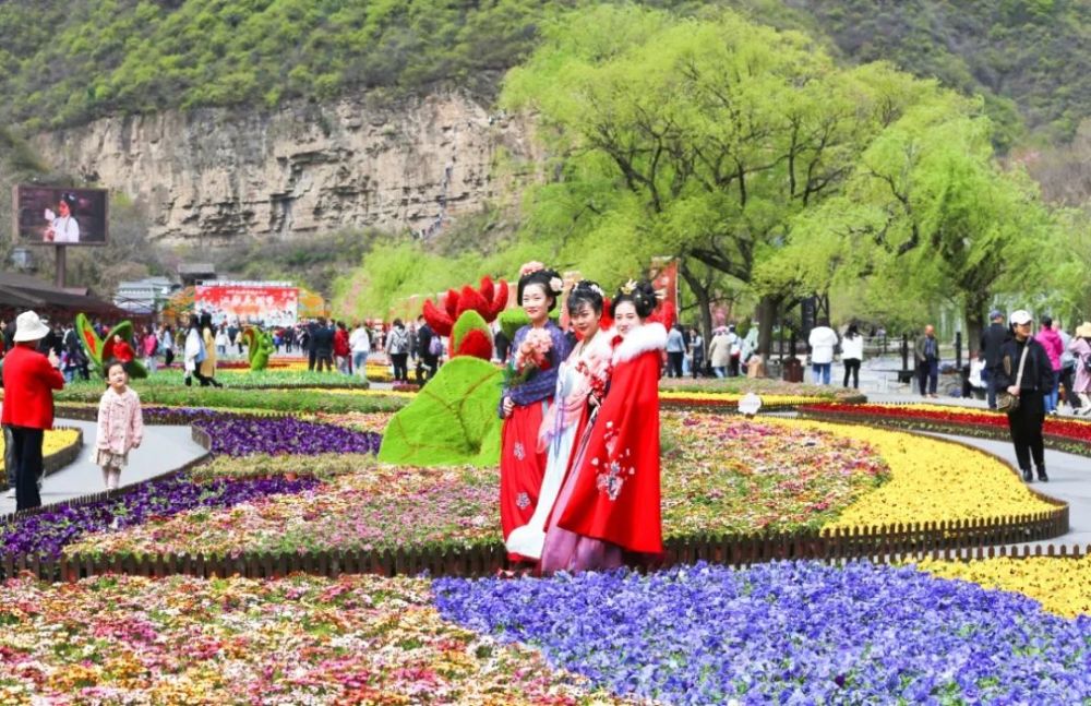 3月份第一场自驾游云台山汉服花朝节来啦