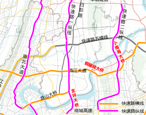 重庆|主干路|沿山|快速路|江津区