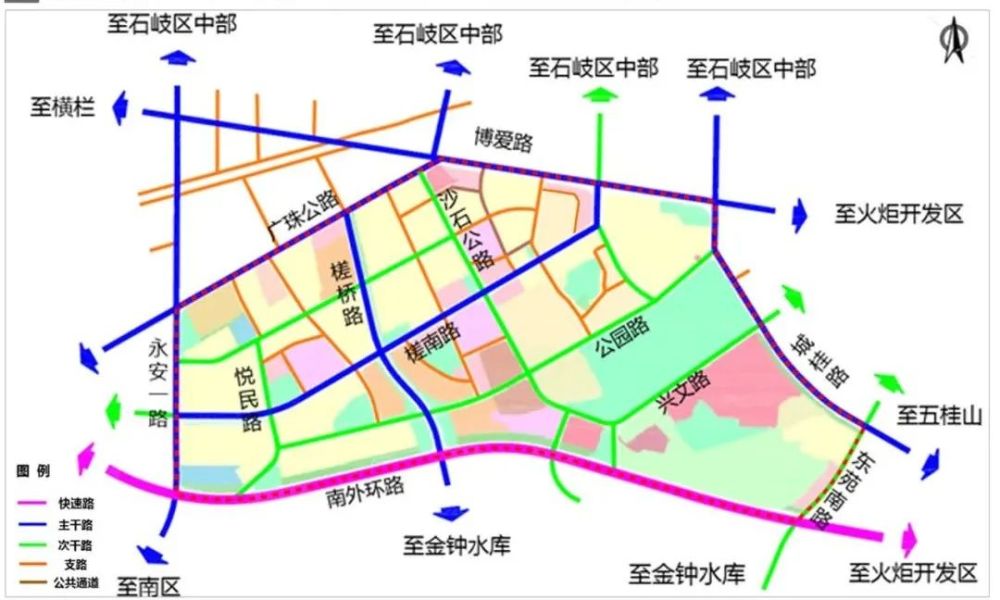 150米商业地标42班小学中山东区沙岗片区改造初步方案出炉