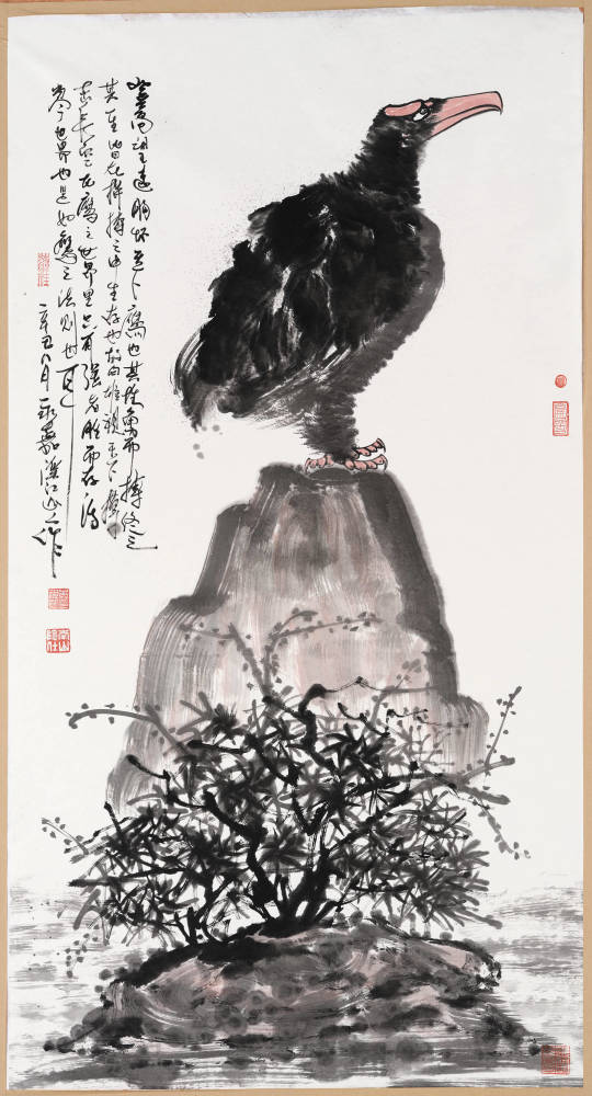 中国当代著名国画家朱祖国作品一平方尺多少钱