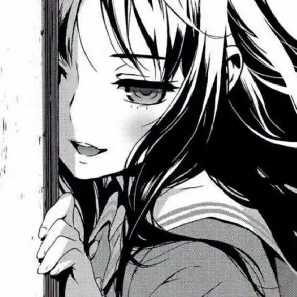 暗黑动漫男女混头伤感暗黑系动漫女生黑白头像冷淡风头像 | 男女混
