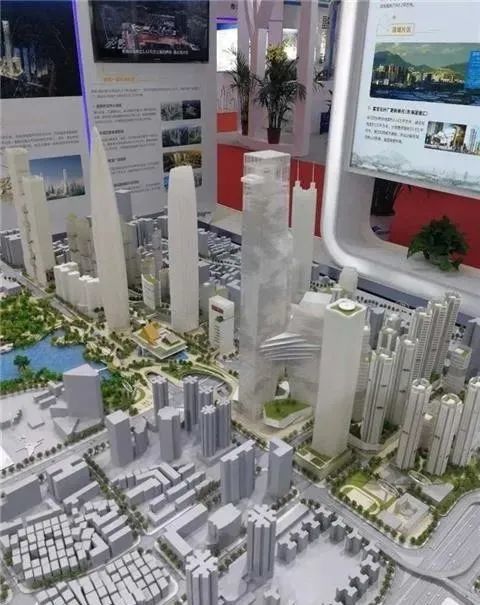 罗湖区京基蔡屋围片区旧改地标第一高楼