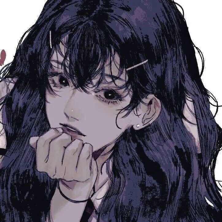 酷酷的动漫女生头像