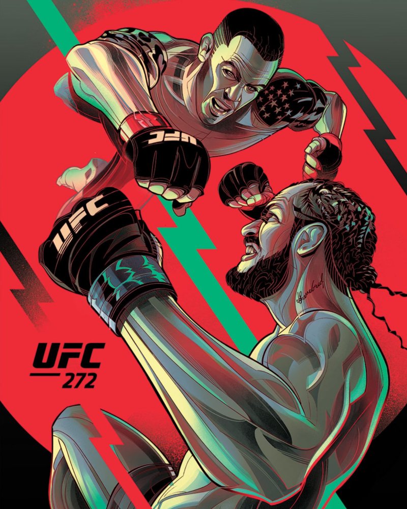 ufc272卡皇胜马达闫晓楠惜败