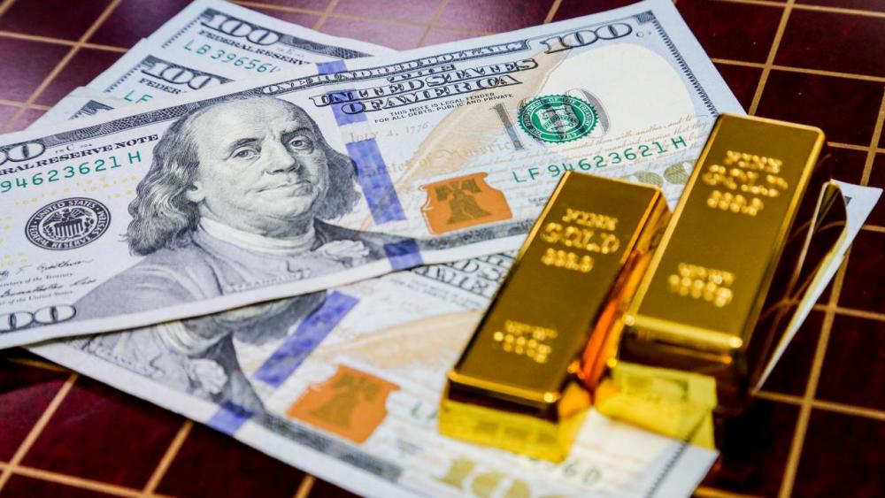 今日黄金每盎司多少美元