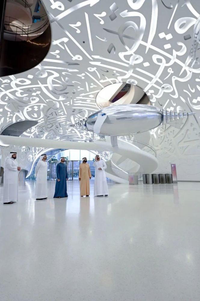 土豪新馆开放迪拜新地标迪拜未来博物馆内部展陈设计看建筑已经惊呆