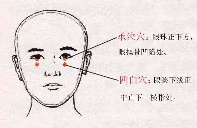 承泣穴:眼睛的保健要穴,人体自带的眼药水!