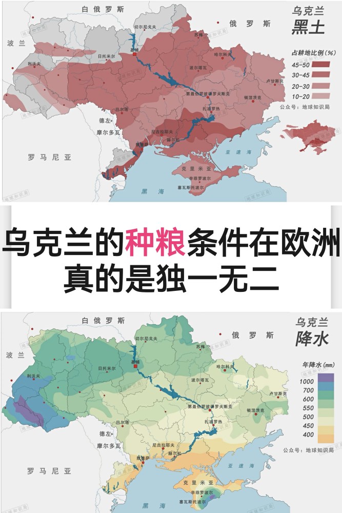 乌克兰黑土地的种粮效益其实远大于国内东北的黑土地