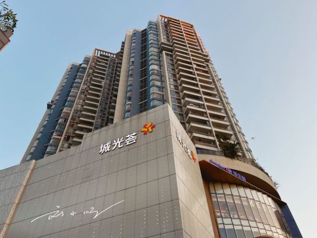 不过"城光荟"所在的地理位置毋庸置疑,随着最近这些