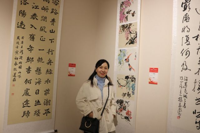 书画展讯平凉市庆祝三八妇女节主题剪纸书画展如期开展