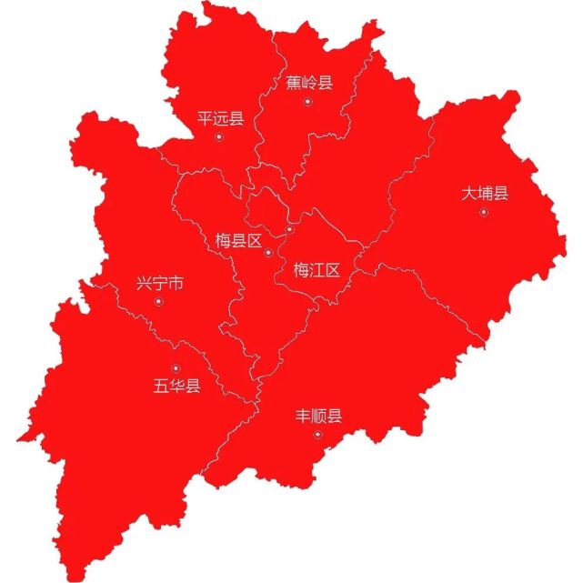 广东省最新行政区划公布!梅州2区1县级市5县