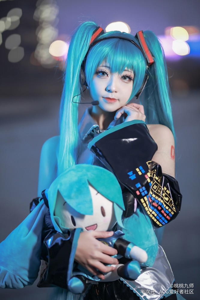 初音未来公式服cos正片