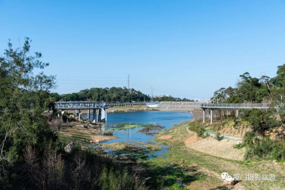 美丽厦门山海健康步道林海线b线最美的一段东坪山水库