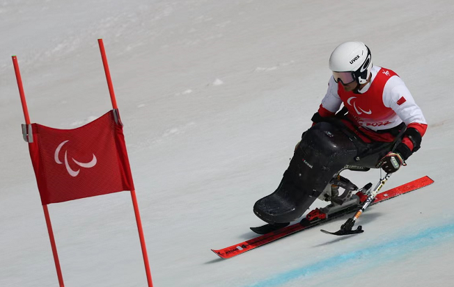 铜牌梁子路获冬残奥会高山滑雪男子大回转坐姿组第三名