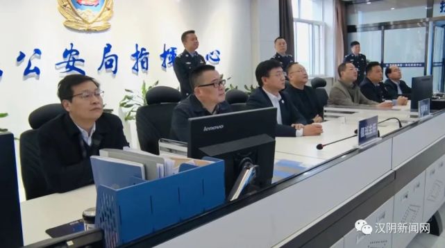 溧阳市委副书记,政法委书记庄松年来汉阴考察交流苏陕