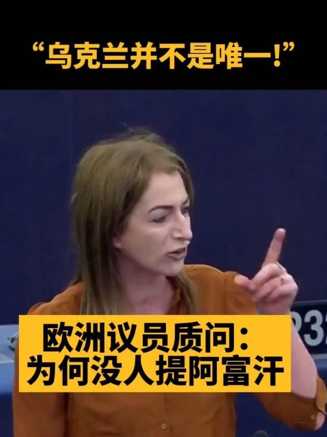 其中一名爱尔兰籍议员克莱尔·戴利(clare daly)在欧洲议会全体会议上