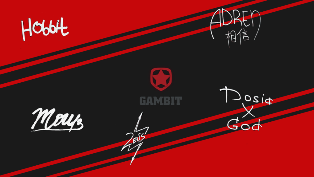 csgo壁纸红星gambit