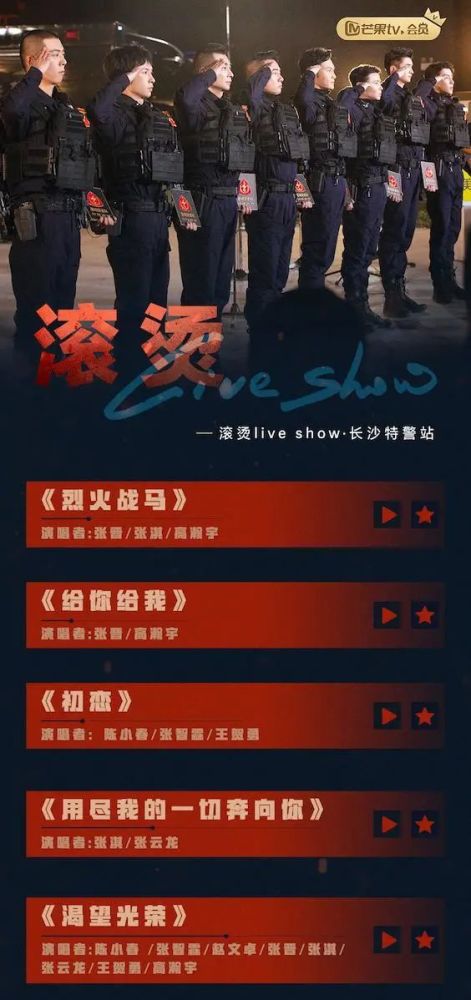 张淇京剧唱腔再度惊艳与张晋高瀚宇合唱烈火战马致敬特警