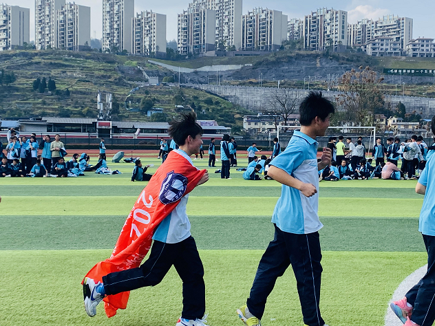 吉首市第一初级中学南校区开展2022年春季跑操比赛