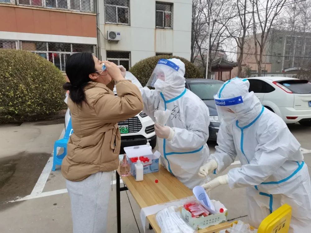 凌晨2点行动开始任丘全员核酸检测直击现场