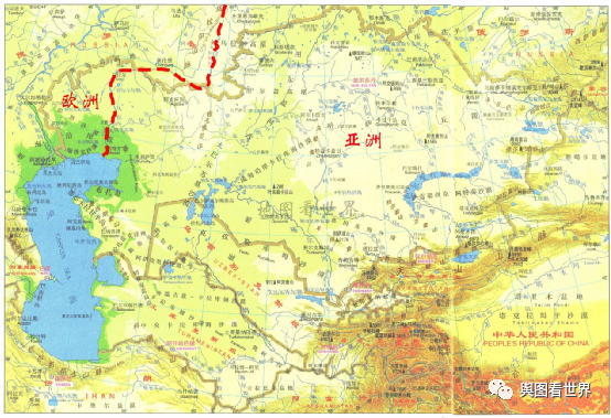 国家趣谈18:跨洲国家地图——五常中有四个跨洲国家