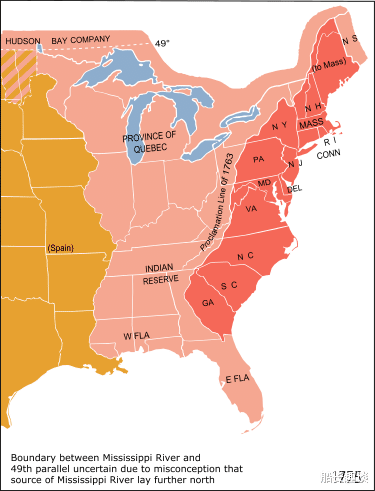 1783年美国1783年英美签署《巴黎条约,英国承认美国独立,北美独立