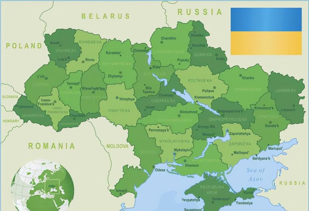 1991年当乌克兰从解体的苏联独立出来时,取代法国成为欧洲领土面积第