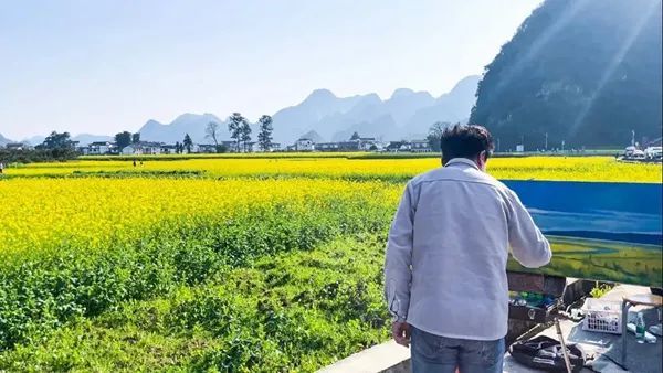 兴义万峰林油菜花海入选2022年度贵州最美油菜花海旅游路线已备好