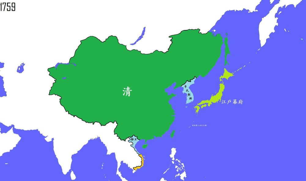 其次入关后也是清朝最鼎盛时.