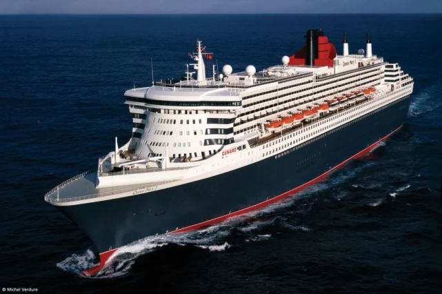 玛丽皇后2号,伊丽莎白女王2号最新近况到了2023年,冠达邮轮的环球旅行