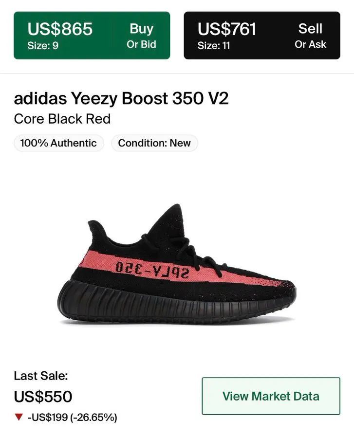 市价暴跌yeezy350黑粉要提前补货发售实物第一次泄露