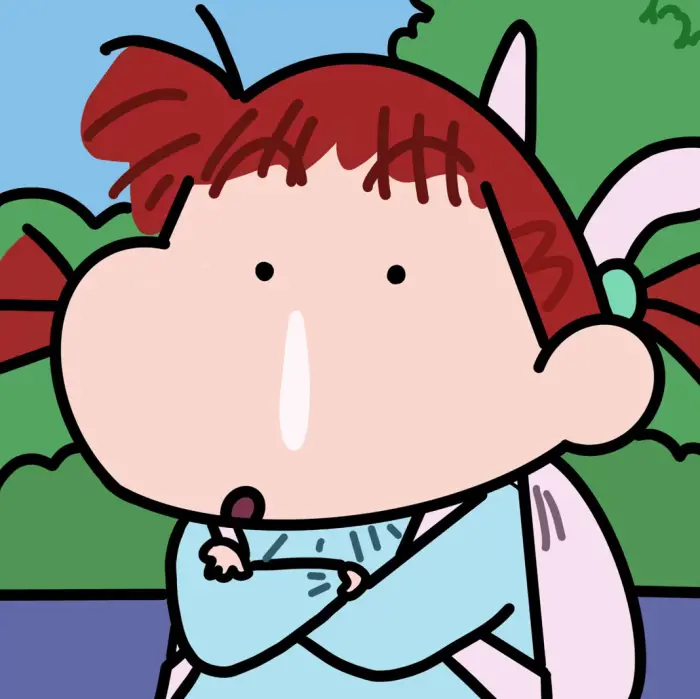 蜡笔小新头像小新和妮妮