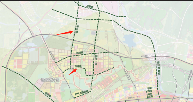 "想致富,先修路",未来,随着两大重点道路的施工,淮海国际港务区的发展