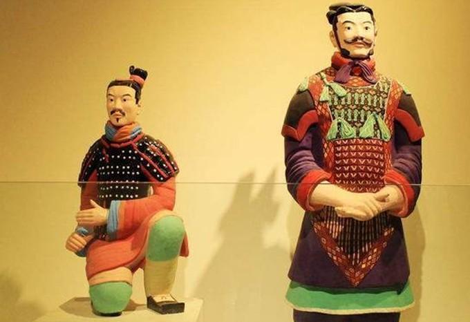 兵马俑颜色还原后整个世界都为之轰动有一种颜色至今难以复原